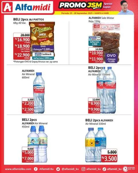 Promo JSM Alfamidi Spesial Gajian Periode 25-28 September 2025