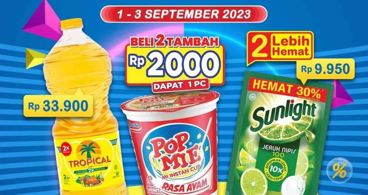 Katalog Promo JSM Indomaret Terbaru 1-3 September 2023, Potongan Harga di Awal Bulan