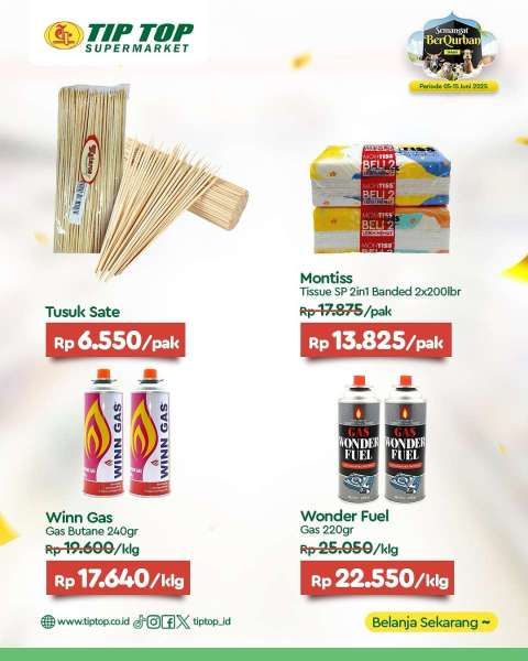 Promo Tip Top 5-15 Juni 2025 Spesial Idul Adha