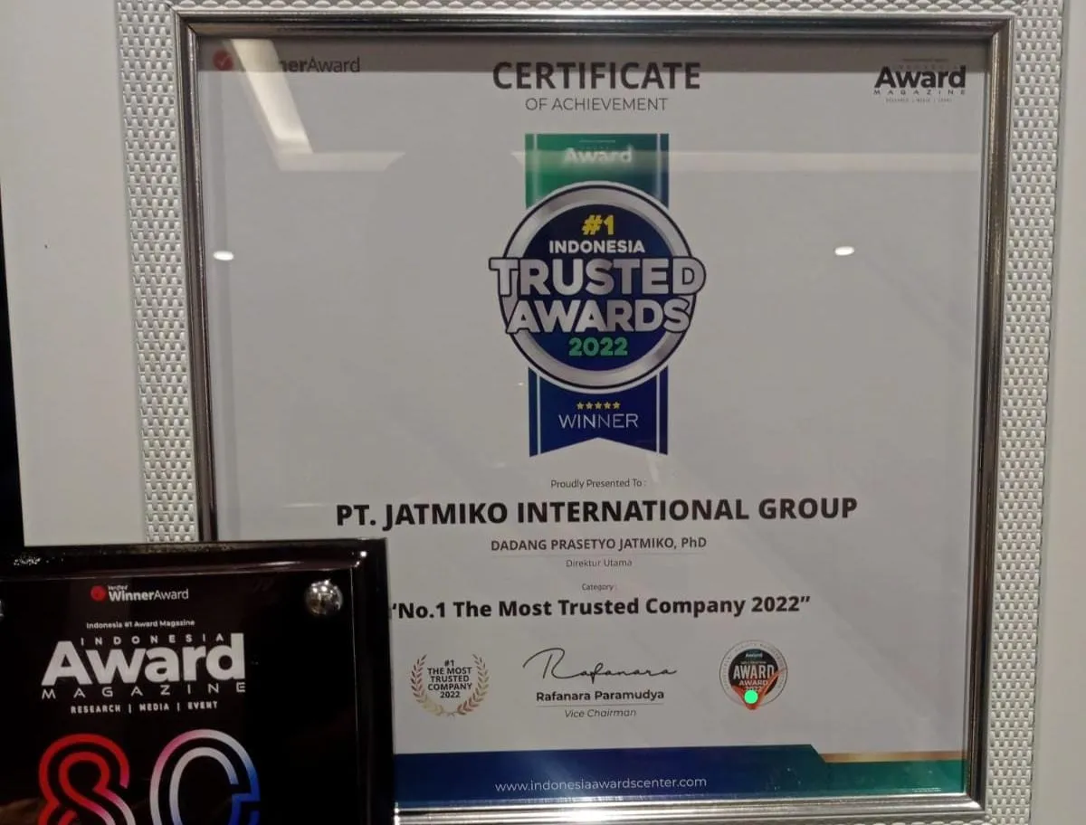 Respons Direktur Utama Jatmiko International Pasca Raih Award