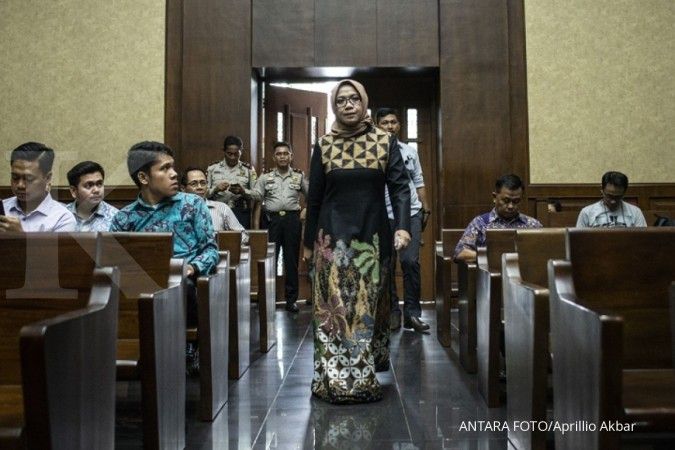 Terlibat kasus suap Eny Mulyani Saragih, direktur Smelting sudah mundur 
