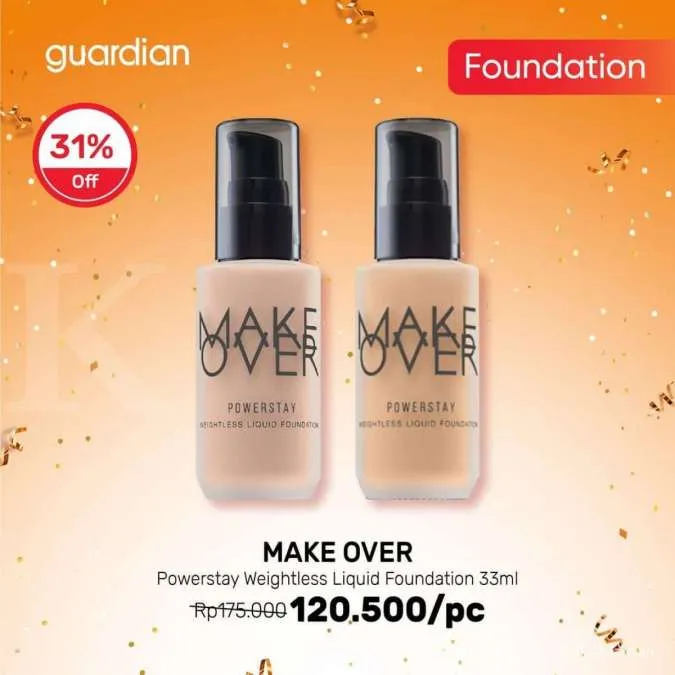 Promo Rangkaian Makeup Lengkap Guardian