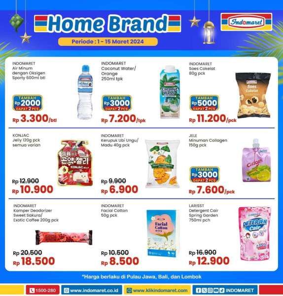 Promo Indomaret Super Hemat Periode 1-15 Maret 2024