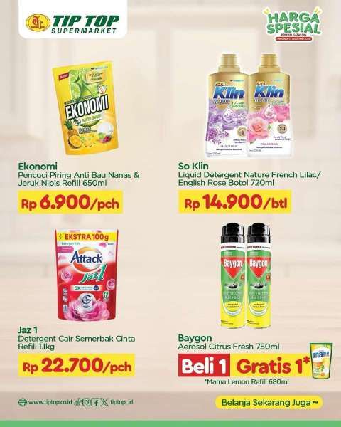 Promo Tip Top Harga Spesial 1-15 September 2024 