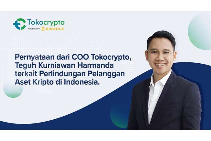 Pernyataan COO Tokocrypto, terkait Perlindungan Pelanggan Aset Kripto di Indonesia