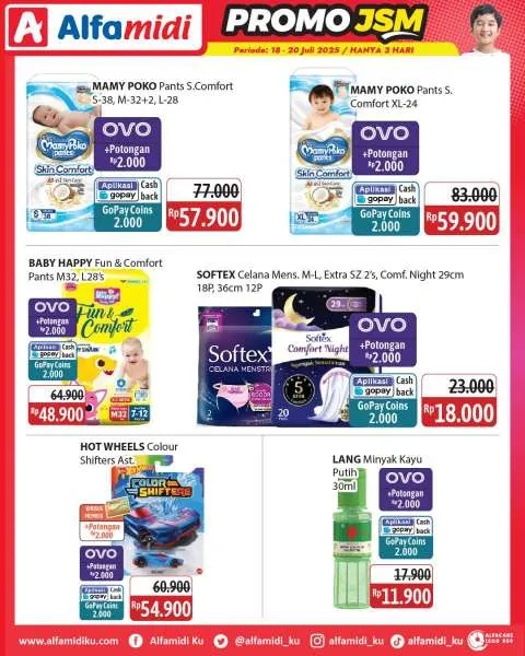 Promo JSM Alfamidi Periode 18-20 Juli 2025