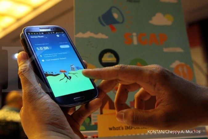 Rupiah loyo, harga gadget naik 5% 