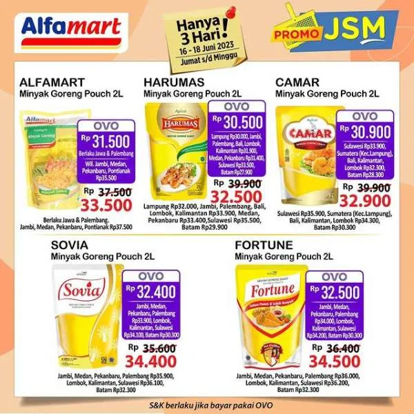 Promo JSM Alfamart Periode 16-18 Juni 2023