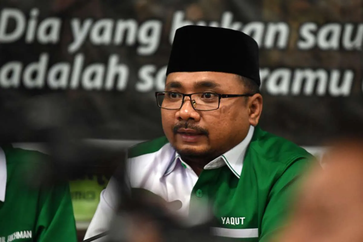 Yaqut Cholil Qoumas, putra pendiri PKB yang kini jadi Menteri Agama