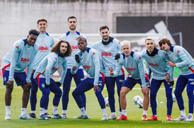 Link Live Streaming Denmark vs Spanyol di UEFA Nations League, Kick-off 02.45 WIB