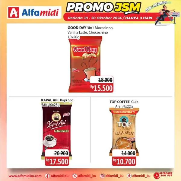 Promo JSM Alfamidi Periode 18-20 Oktober 2024