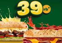 Promo Subway Nongkrong Hemat 6-7 Oktober, 2 Varian Sandwich Favorit Cuma Rp 39.000
