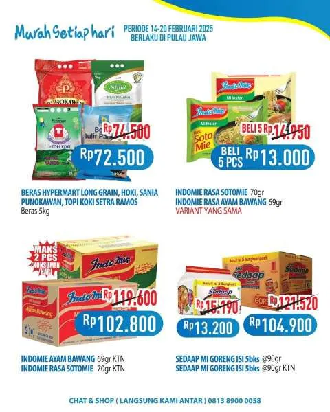 Promo JSM Hypermart Hyper Diskon Weekend Periode 14-20 Februari 2025