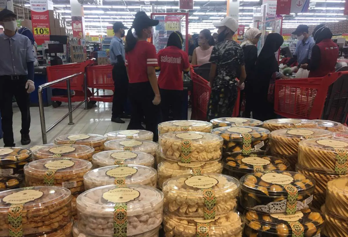 Konsumsi rumah tangga hanya tumbuh 2,84% di kuartal I 2020