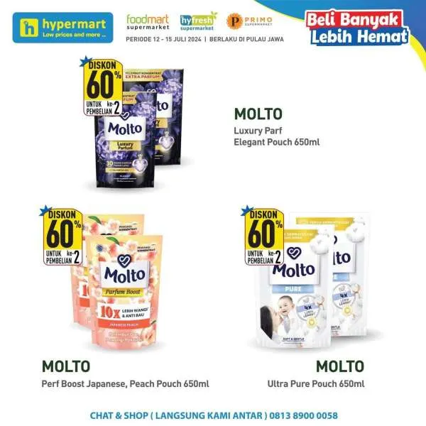 Promo Hypermart Beli Banyak Lebih Hemat Periode 12-15 Juli 2024