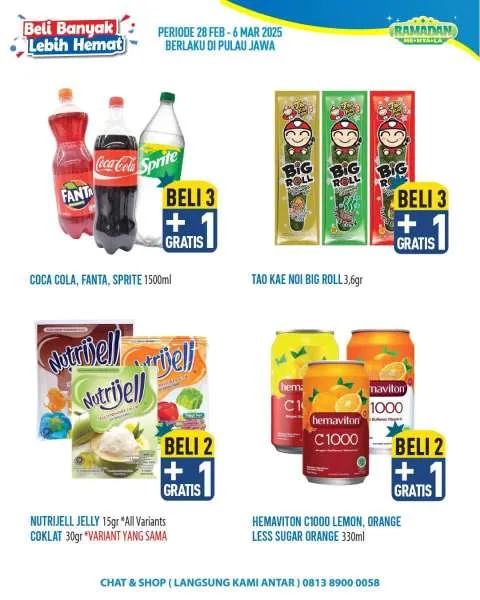 Promo Hypermart Beli Banyak Lebih Hemat Periode 28 Februari-6 Maret 2025