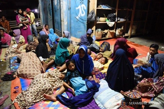 Sekitar 23.000 warga Aceh masih mengungsi