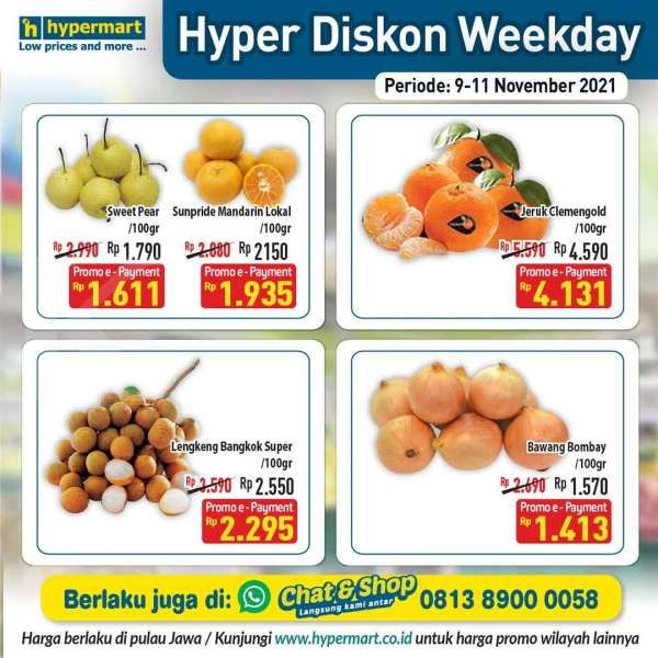 Promo Hypermart 9-11 November 2021