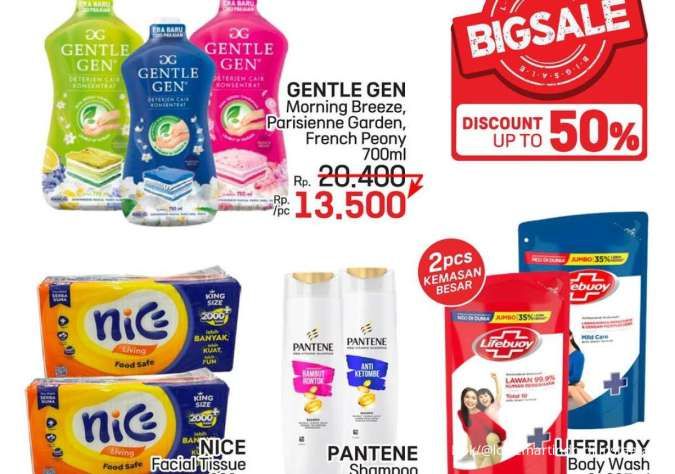 Promo Deterjen dan Sabun Mandi Weekend Terbaru, Promo Gentle Gen hingga Lifebuoy