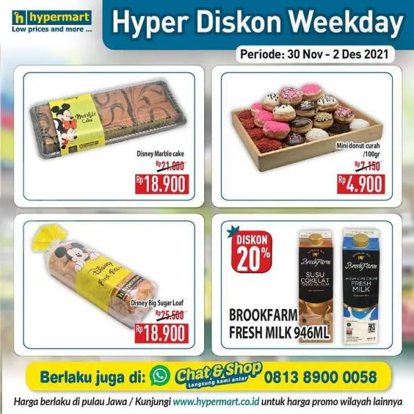 Promo Hypermart 30 November-2 Desember 2021