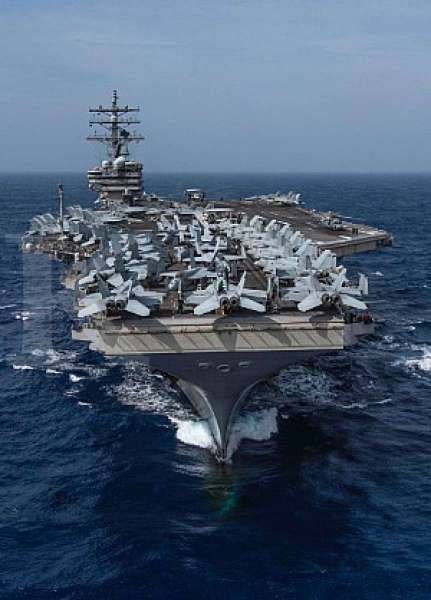 Bawa 1.000 ton senjata, AS kirim kapal induk Ronald Reagen ke perairan Indo-Pasifik