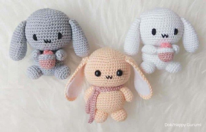 Merajut untung dari boneka amigurumi