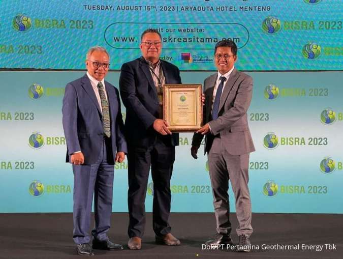 Pertamina Geothermal Energy Area Kamojang Raih Gold Champion BISRA 2023