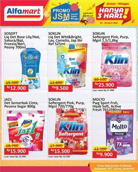Promo JSM Alfamart 4-6 April 2025