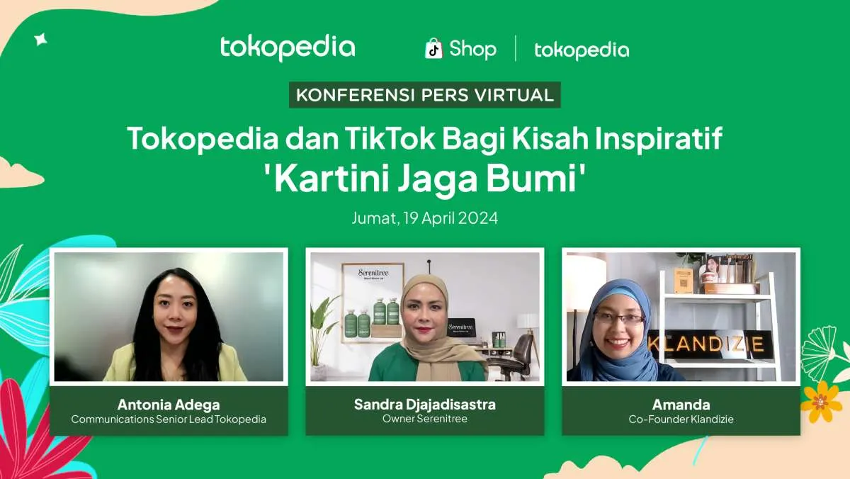 Sambut Hari Kartini & Hari Bumi, Tokopedia Bagi Kisah Inspiratif Kartini Jaga Bumi