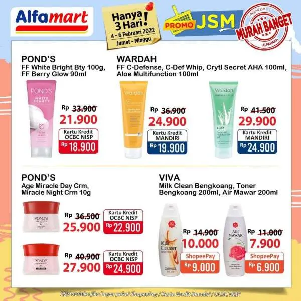 Promo JSM Alfamart Periode 4-6 Februari 2022