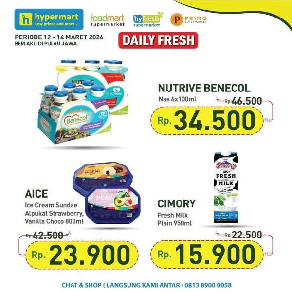 Promo Hypermart Hyper Diskon Weekday Periode 12-14 Maret 2024