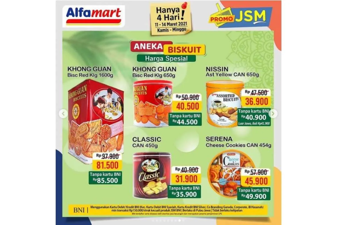  Promo JSM Alfamart terbaru weekend ini, berlaku 11-14 Maret 2021!