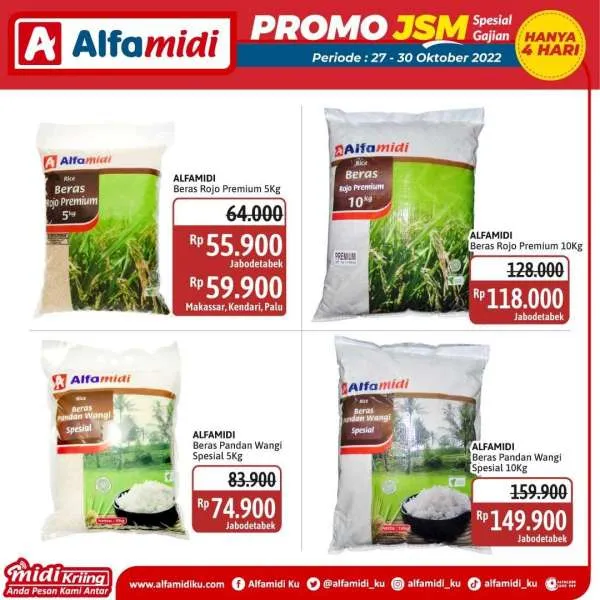 Promo JSM Alfamidi Spesial Gajian Periode 27-30 Oktober 2022