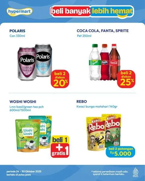 Promo Hypermart Beli Banyak Lebih Hemat Periode 24-30 Oktober 2025