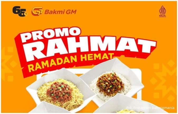 Promo Bakmi GM Rahmat hingga 22 Maret, Makan Berempat Hanya Rp 21.000-an Per Orang