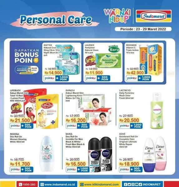 Promo Indomaret Super Hemat Periode 23-29 Maret 2022