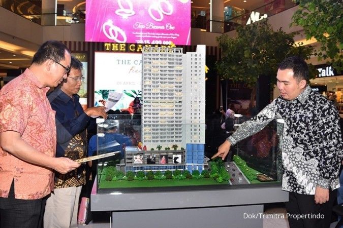 Trimitra Propertindo soft launching apartemen tower The Canary Serpong