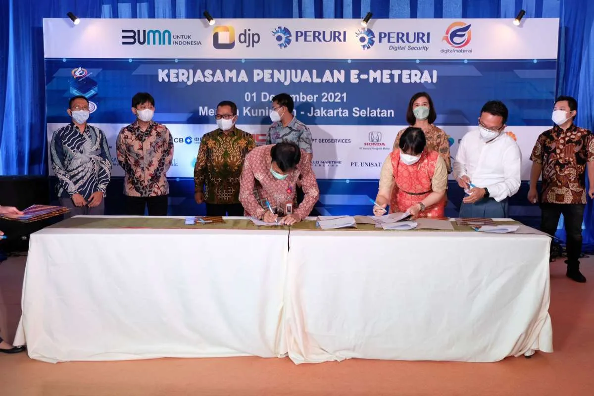 Peruri Digital Security dukung implementasi meterai elektronik di Redphoenix Kreatif