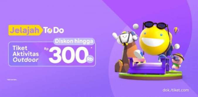 Promo Tiket.com To Do, Diskon Tiket Aktivitas Outdoor Hingga Rp 300.000