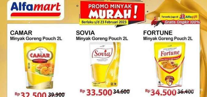 Promo Alfamart 23 Februari 2023, Promo Minyak Goreng Murah yang Berakhir Hari Ini