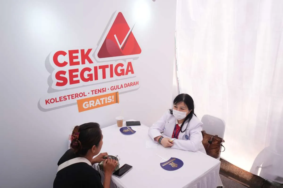 Cek Segitiga Gratis, Warga Semakin Sadar Pentingnya Deteksi Dini Penyakit Kronis