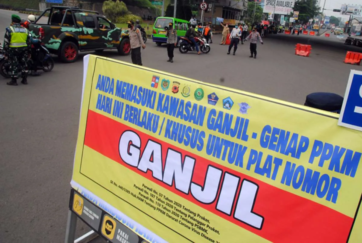 Ganjil genap 24 jam di Kota Bogor sampai besok, ini lokasi pemeriksaannya