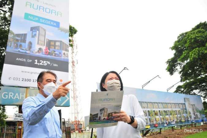 Intiland Development (DILD) Luncurkan Area Komersial Aurora di Graha Natura Surabaya