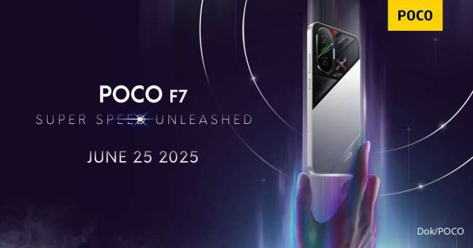 POCO F7 Siap Rilis 25 Juni 2025 