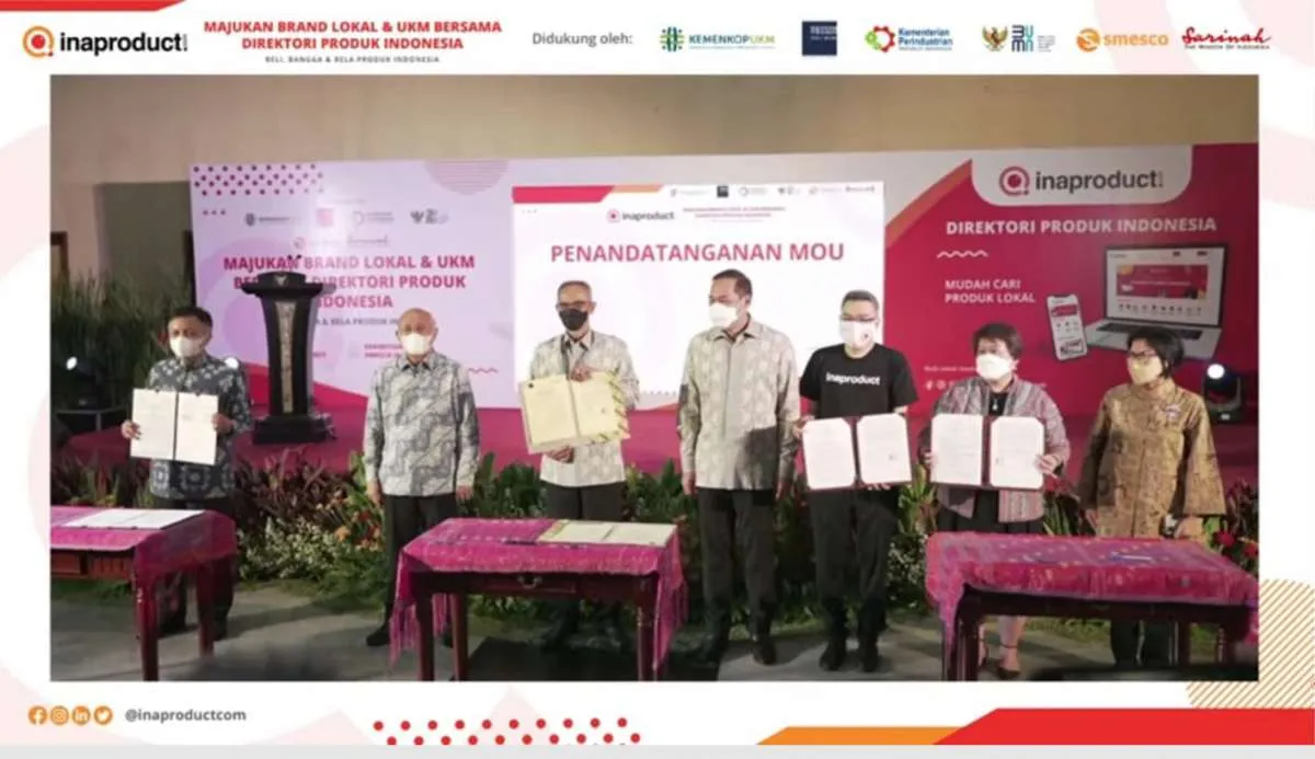 Platform Inaproduct, jadi sarana UMKM perluas pasar di ranah domestik