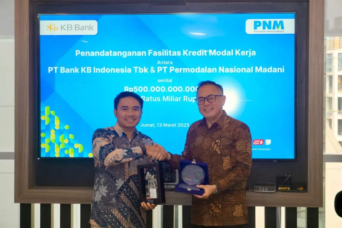 KB Bank Kucurkan Pembiayaan Rp 500 Miliar ke PNM