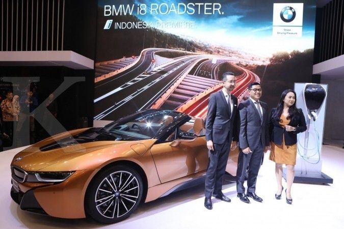 BMW i8 Roadster bisa ditemukan di GIIAS 2018