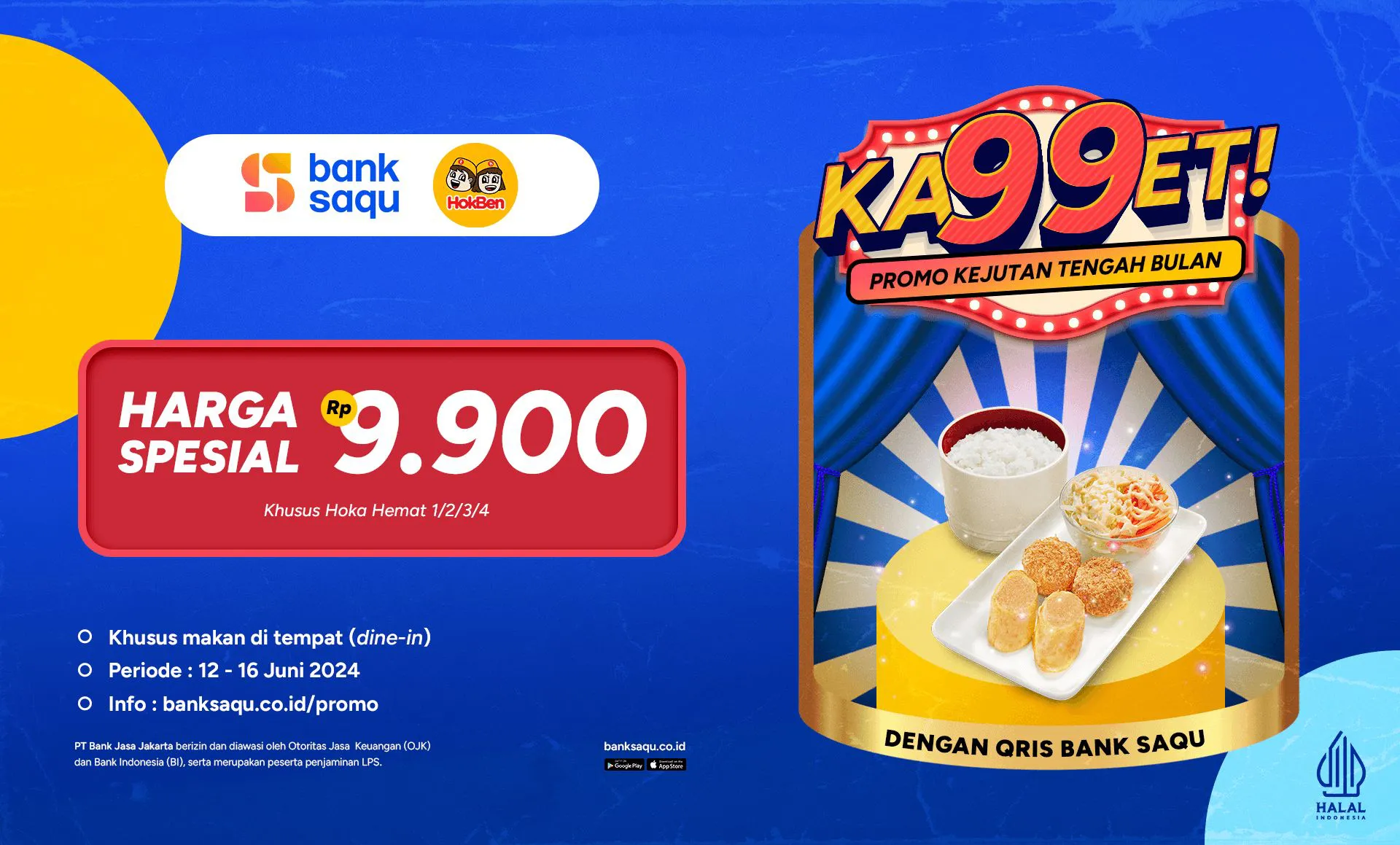 bank saqu x hokben 12-16 juni 2024