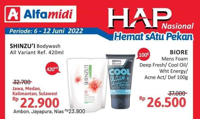 Katalog Promo Alfamidi Hemat Satu Pekan Periode 6-12 Juni 2022