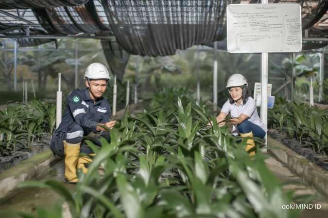 Grup MIND ID Reklamasi Ratusan Hektar Lahan Bekas Tambang